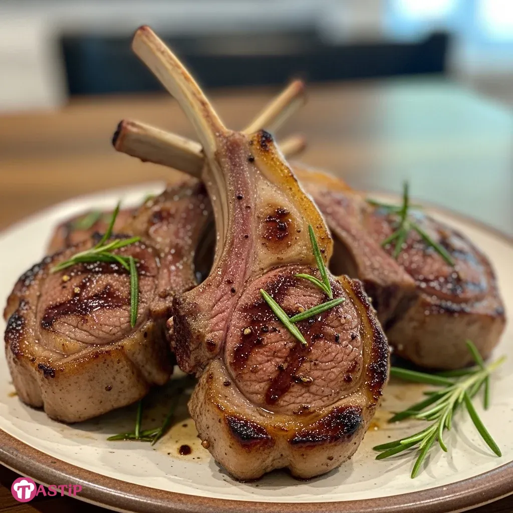 Garlic Rosemary Lamb Chops