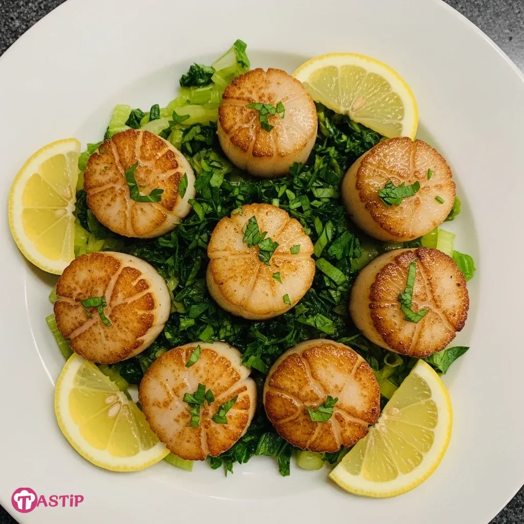 Pan Seared Scallops
