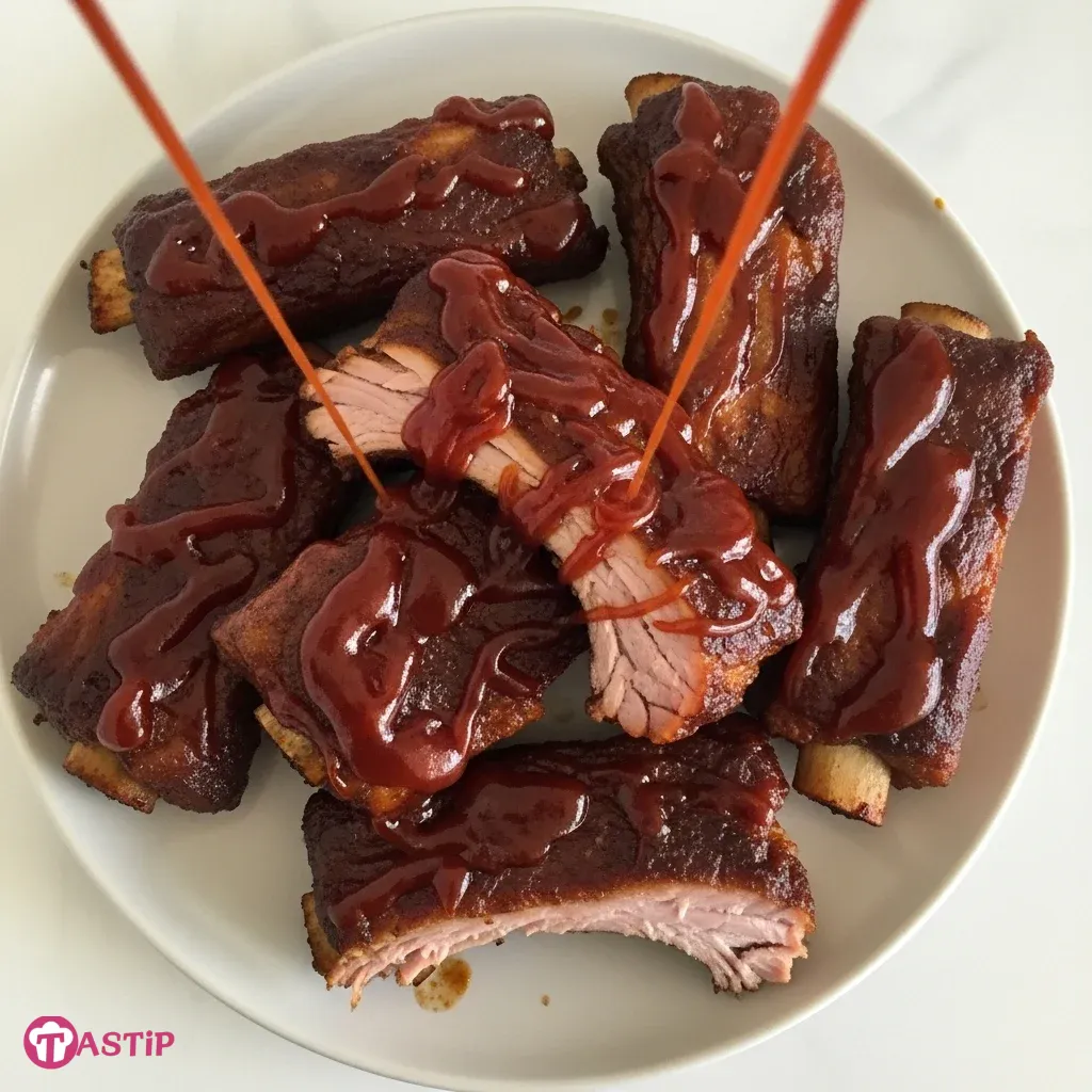 Slow Cooker BBQ Ribs