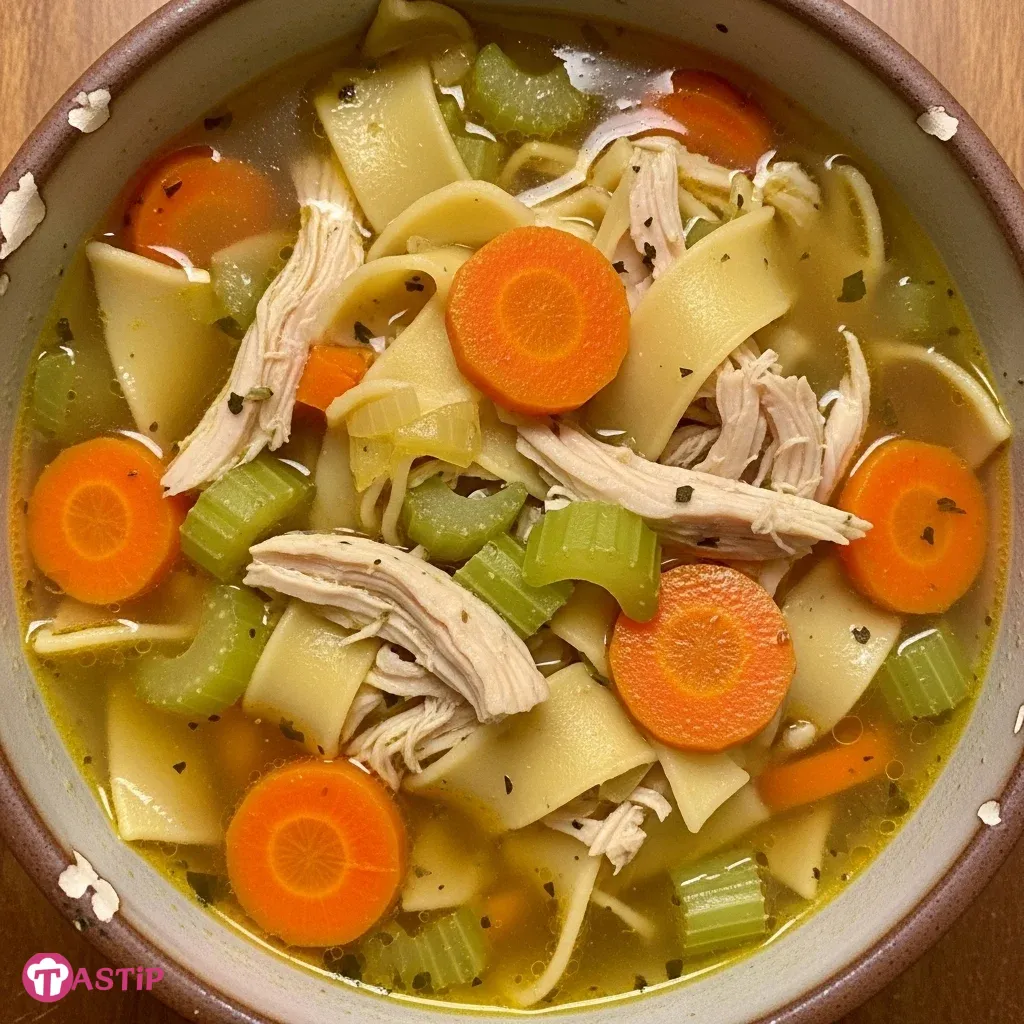 Crockpot Chicken Noodle Soup