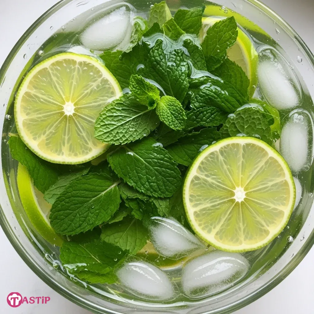 Mint Lime Detox Water