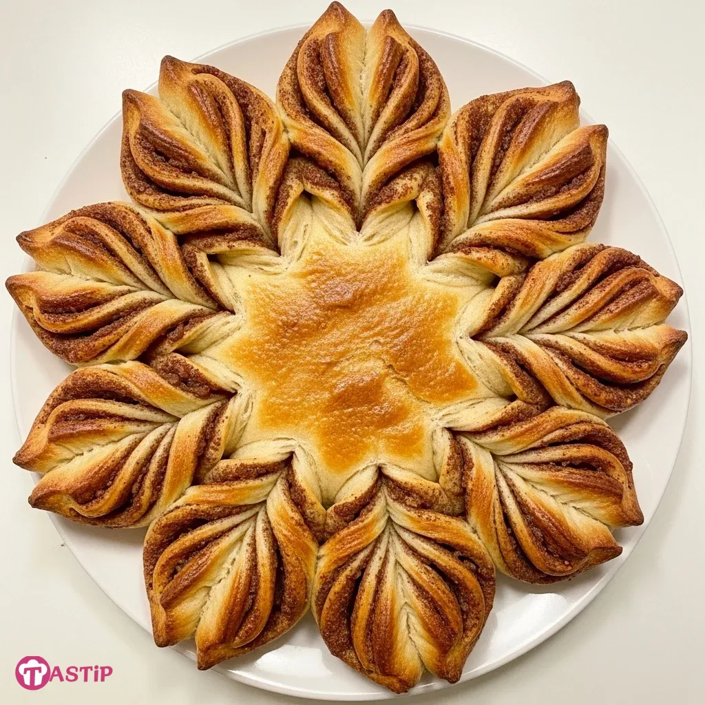 Sourdough Christmas Star Bread