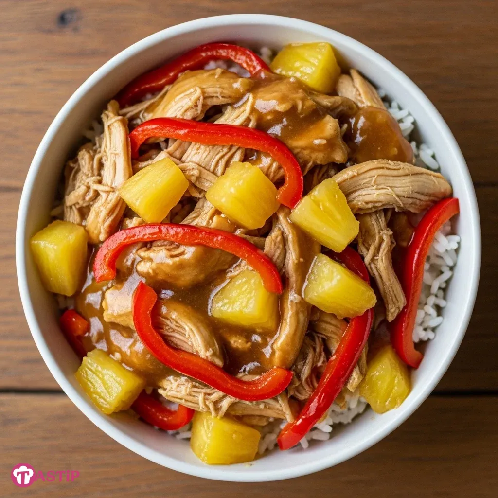 Slow Cooker Pineapple Chicken