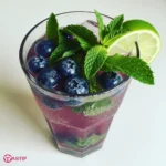 Blueberry Mojito Mocktail