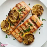 Grilled Lemon Garlic Salmon