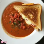 Tomato Soup with Grilled Cheese