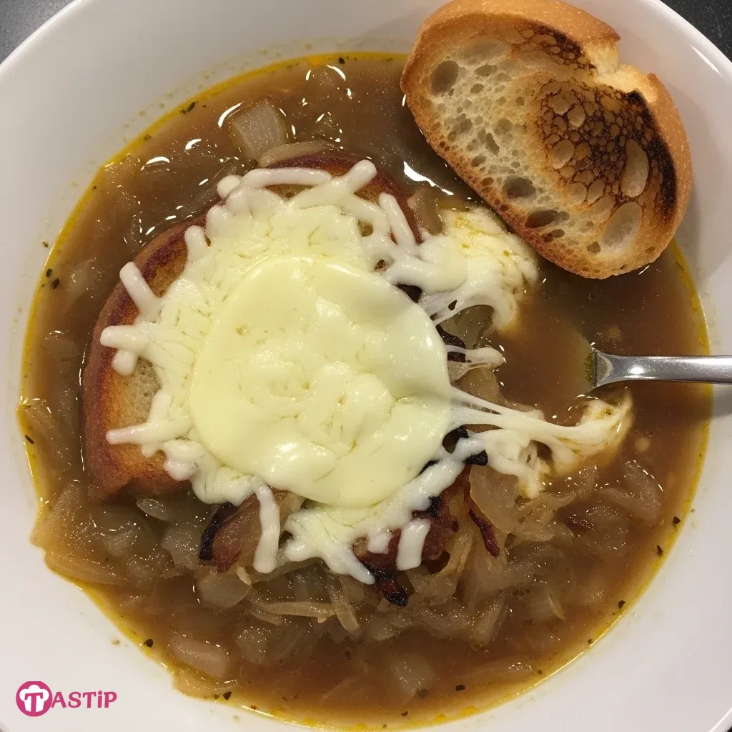 French Onion Soup with Provolone