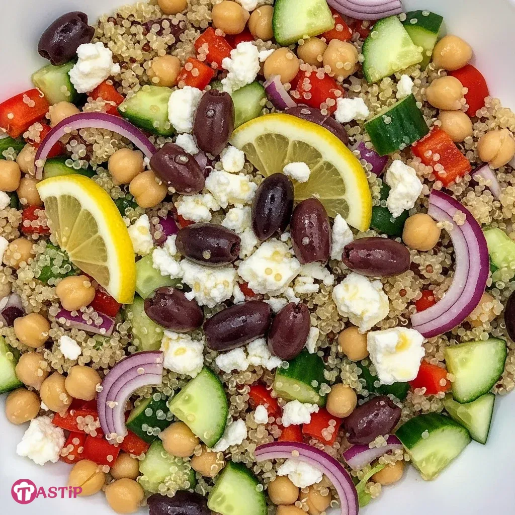 Quinoa Chickpea Salad