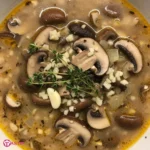 Slow Cooker Mushroom Soup