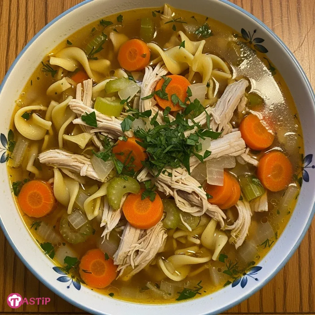 Chicken Noodle Soup with Vegetables