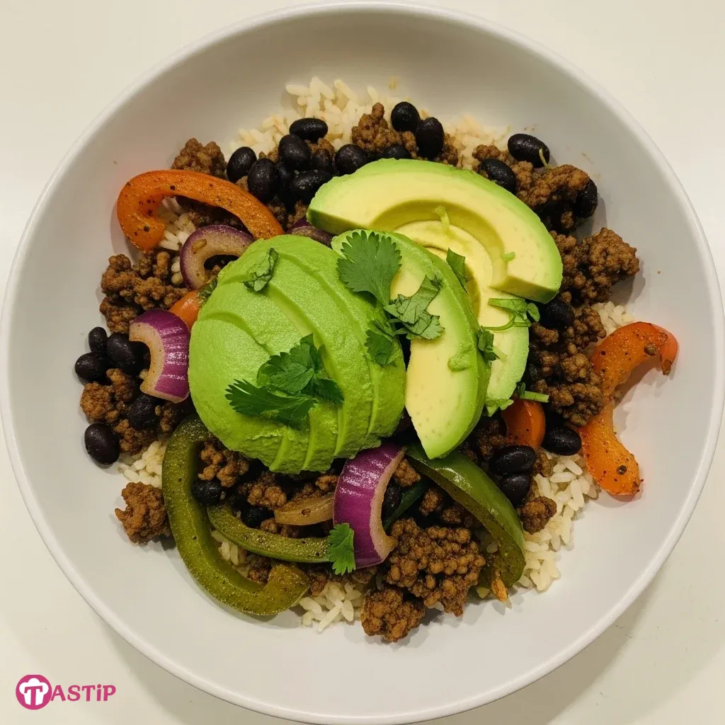 Beef Burrito Bowls