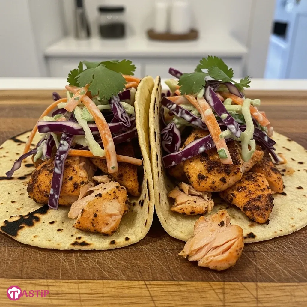 Salmon Tacos