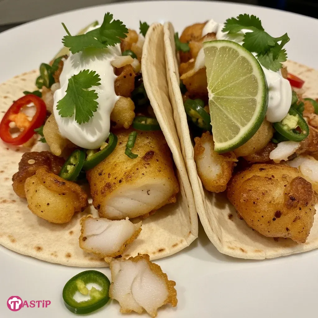 Crispy Cod Fish Tacos