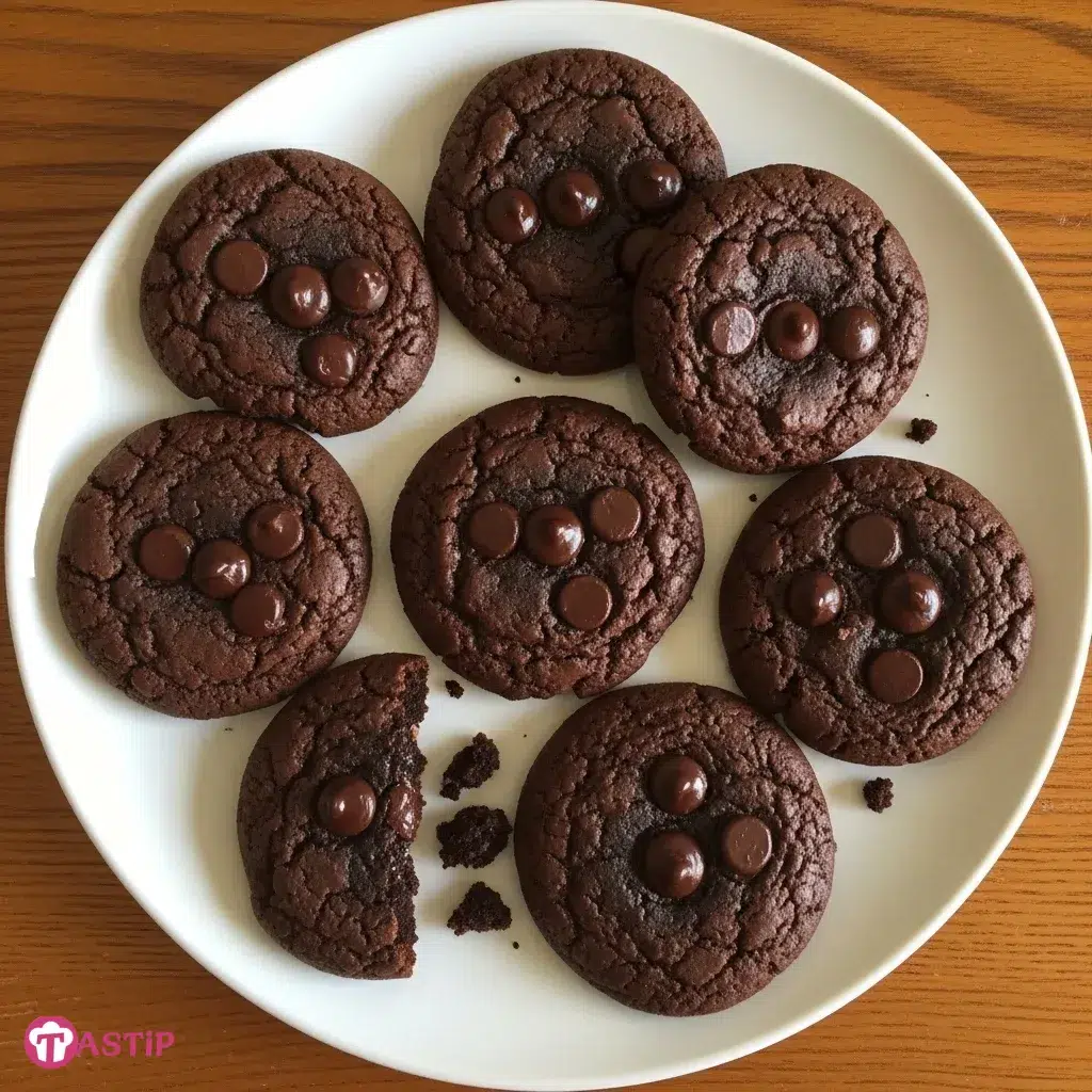 Double Chocolate Cookies
