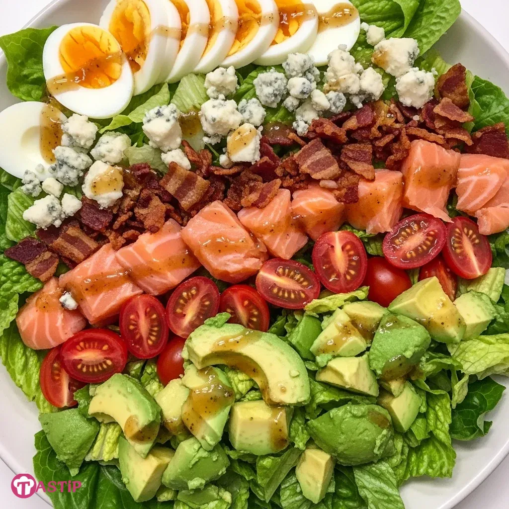 Salmon Cobb Salad 5 Salmon Cobb Salad