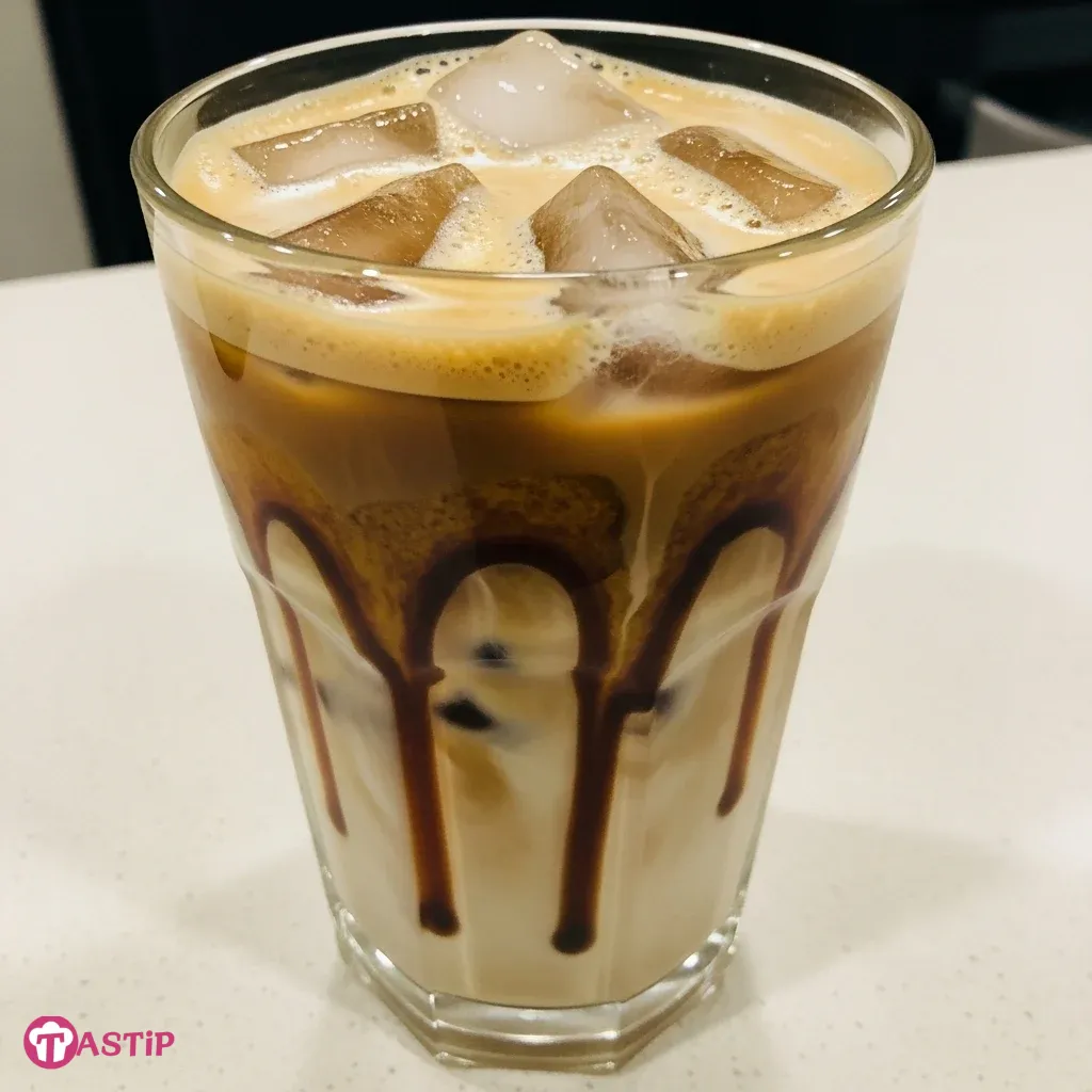 Iced Hazelnut Latte 8 Iced Hazelnut Latte