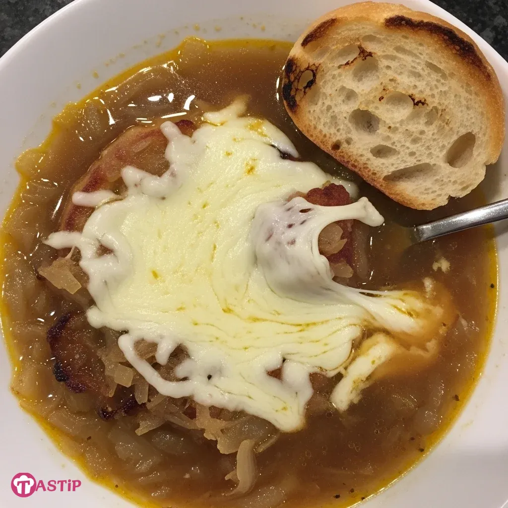 French Onion Soup with Provolone