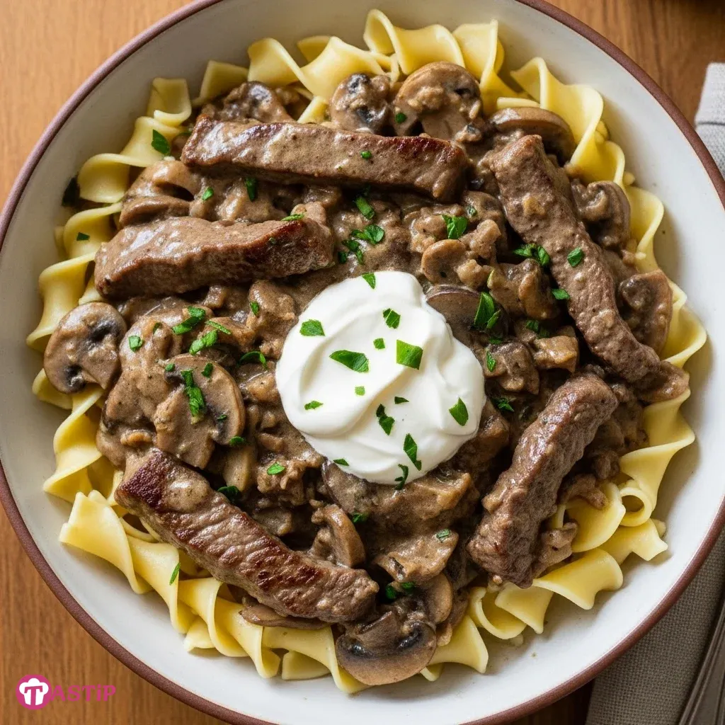 Beef Stroganoff