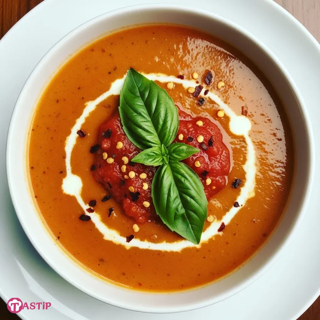 Roasted Tomato Garlic Soup