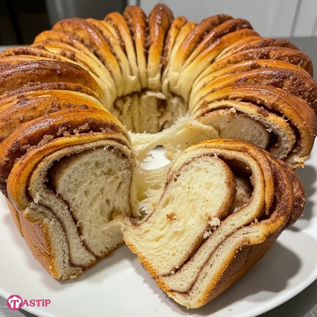 Cinnamon Brioche Pull-Apart Bread
