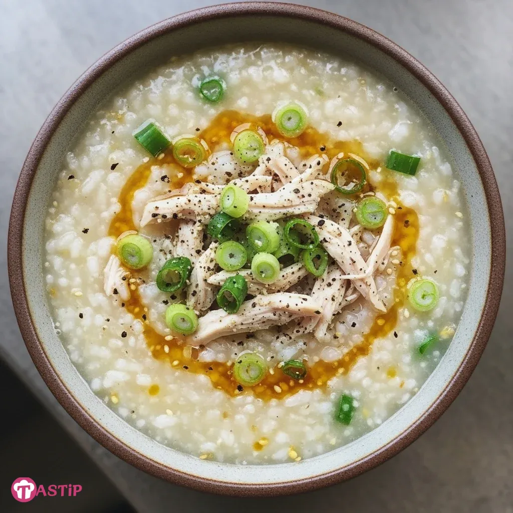 Slow Cooker Chicken Congee