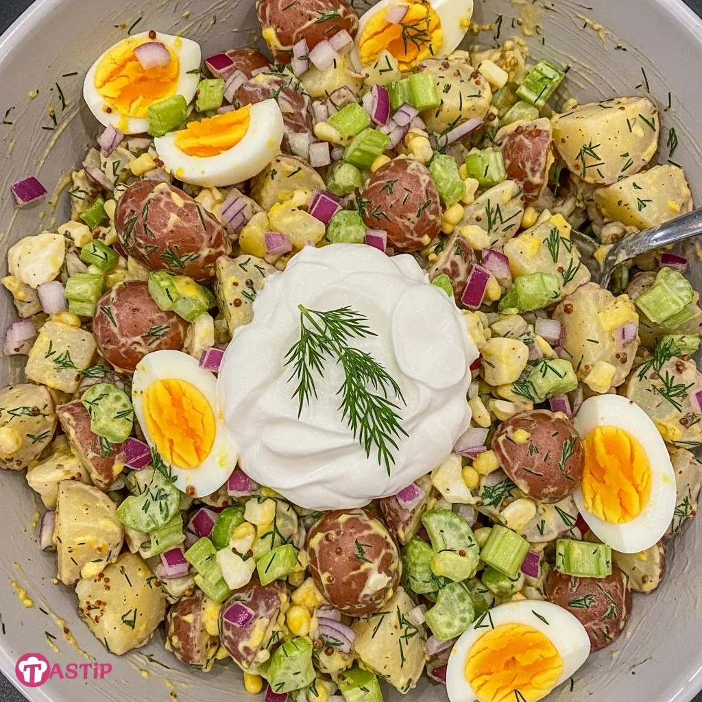 Mustard Potato Salad 5 Mustard Potato Salad